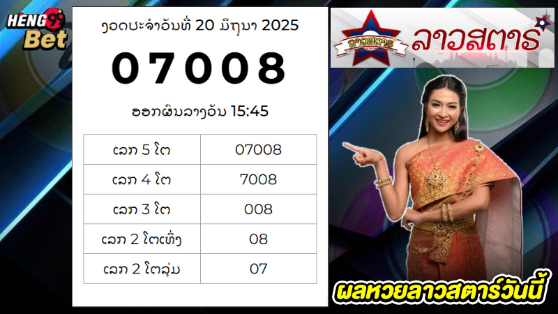 รูปภาพหวยลาวสตาร์ของ heng99