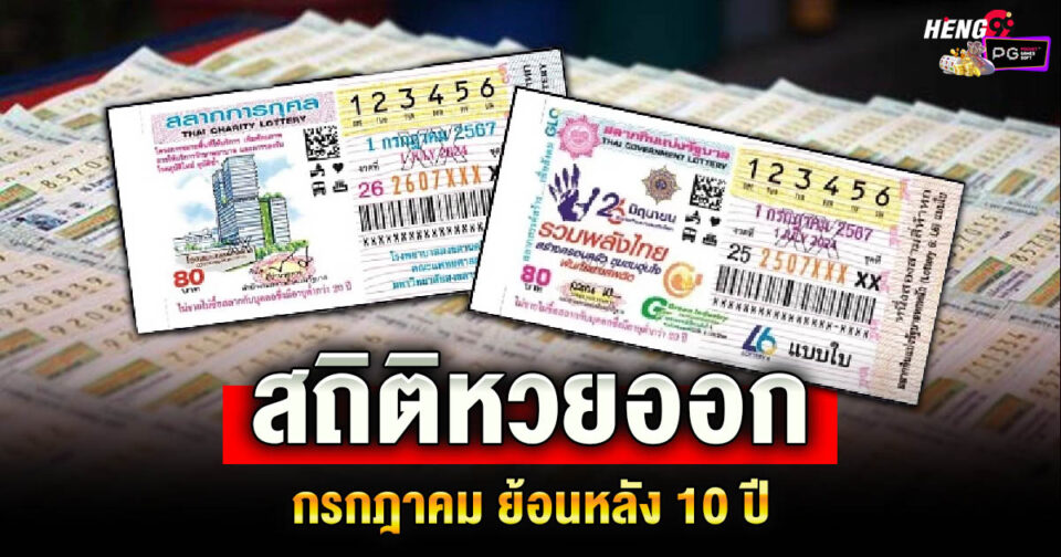 หวยเดือนกรกฎาคม -"Lottery"